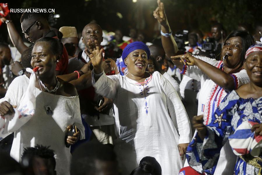 （外代一线）（5）加纳最大反对党总统候选人阿库福－阿多赢得大选