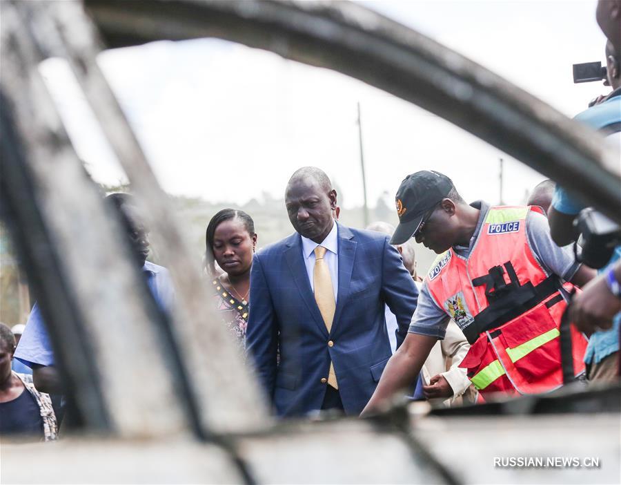 При взрыве бензовоза в Кении погибло 25 человек 