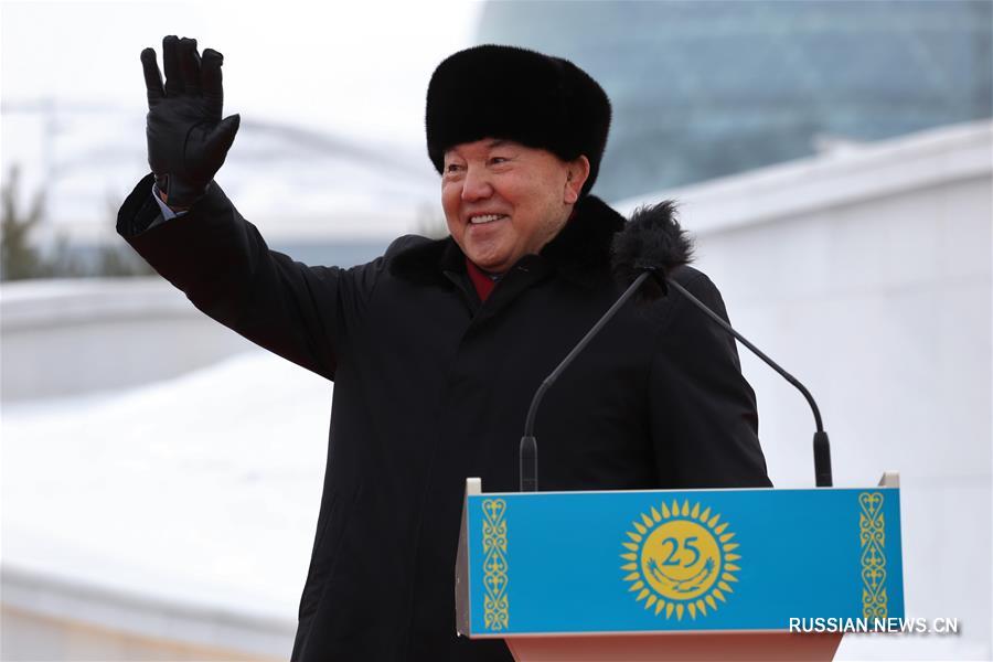 В Астане отметили 25-ю годовщину независимости Казахстана