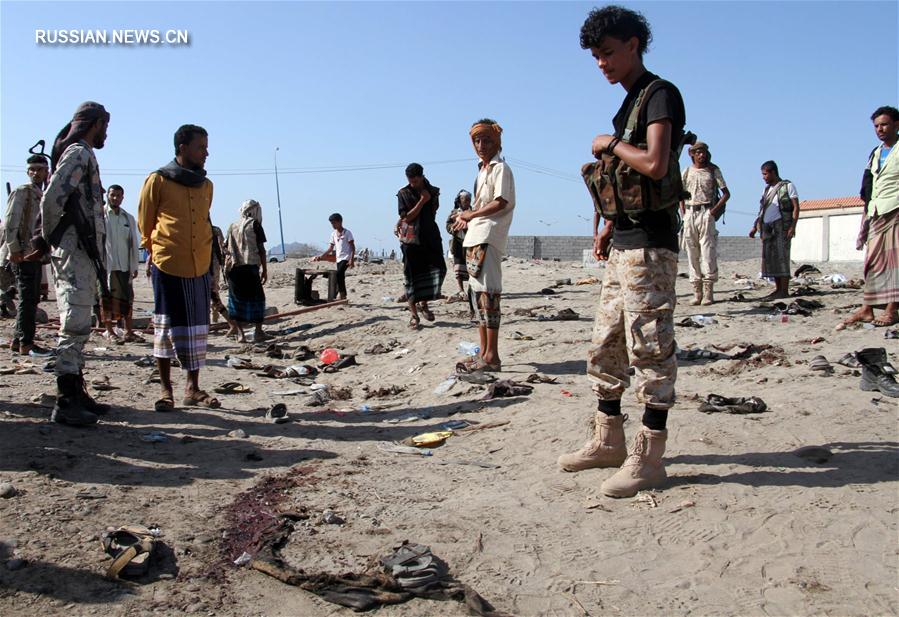 （外代一线）（2）也门亚丁发生自杀式爆炸袭击