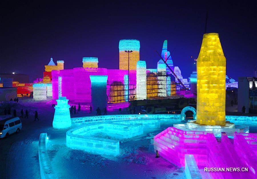 21 декабря в тестовом режиме откроется парк 18-го Харбинского фестиваля "Большой  мир льда и снега" 