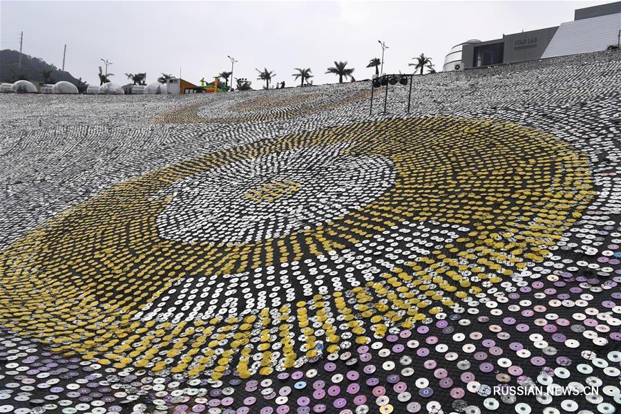 "Звездная ночь" Ван Гога и защита окружающей среды в новой работе тайваньских художников