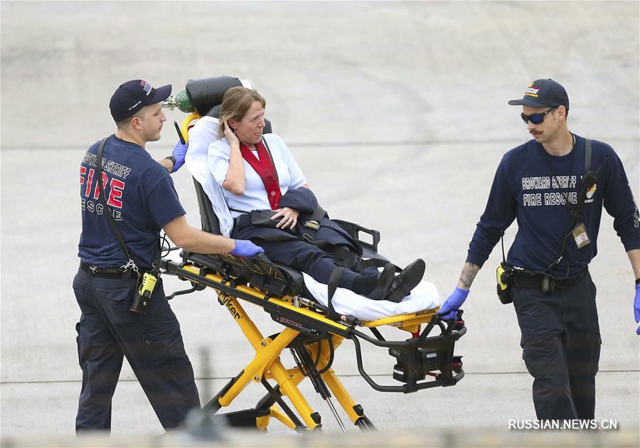 （外代一线）（11）美国佛罗里达州一机场发生枪击案致5死8伤