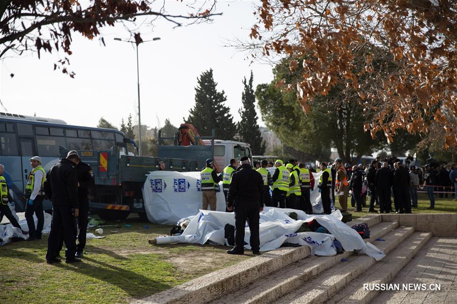（国际）（5）耶路撒冷卡车冲撞事件至少4人死亡