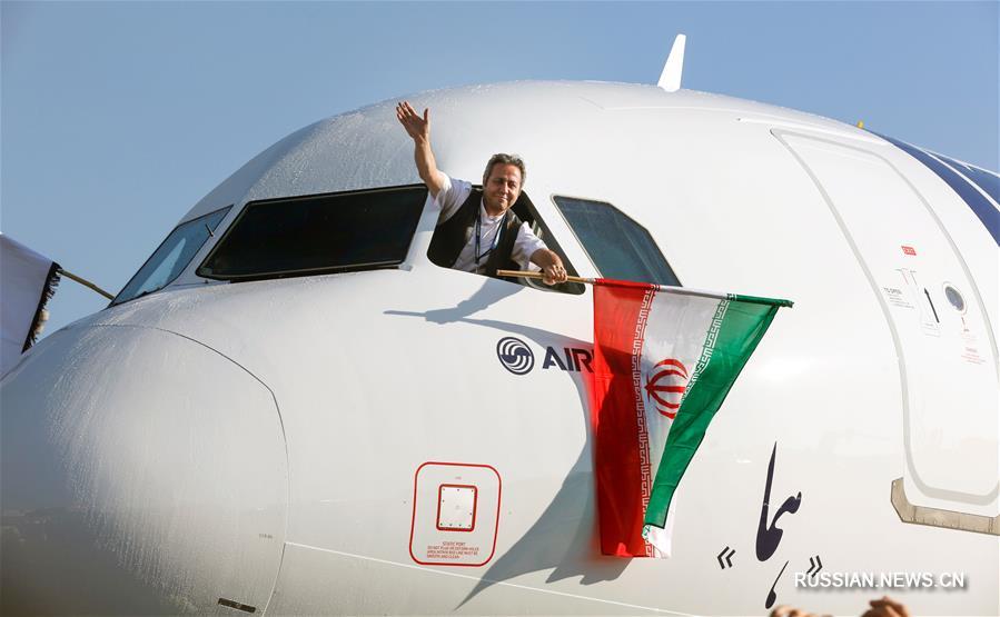 （外代一线）（1）空客向伊朗交付首架客机