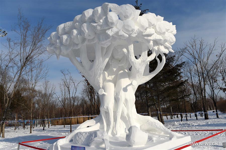 （文化）（5） 第22届哈尔滨国际雪雕比赛落幕