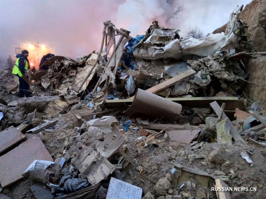 （国际）（4）土耳其一货机在吉尔吉斯斯坦坠毁 至少32人遇难