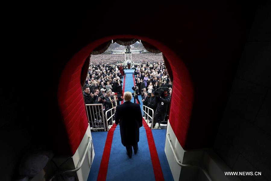 （外代一线）（3）特朗普宣誓就任美国总统