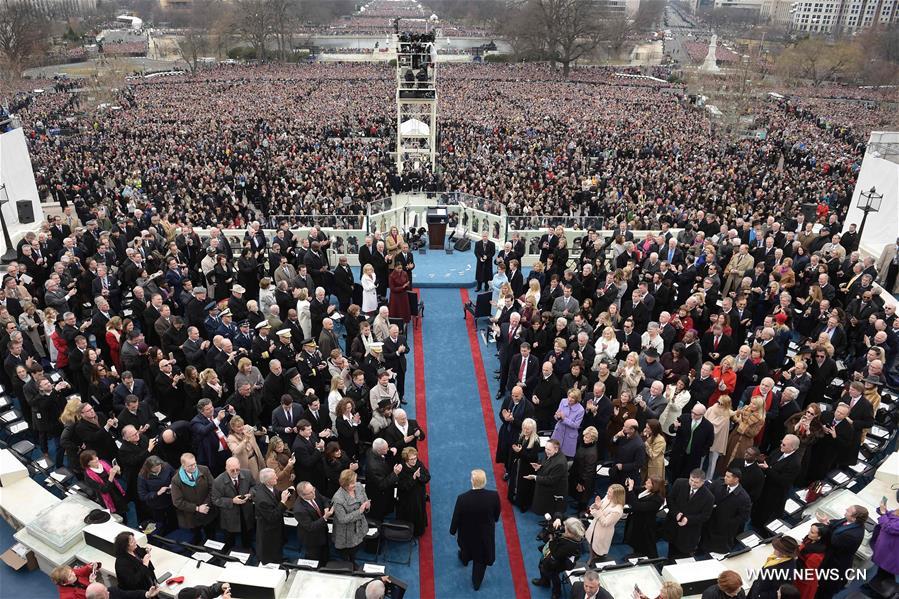 （外代一线）（4）特朗普宣誓就任美国总统