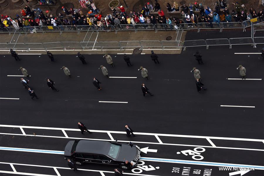 В Вашингтоне прошел парад по случаю инаугурации президента США 