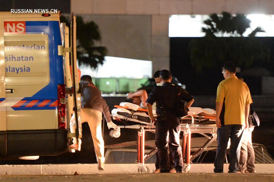 （国际）（4）马来西亚沙巴州沉船事件获救中国游客抵达哥打基纳巴卢 