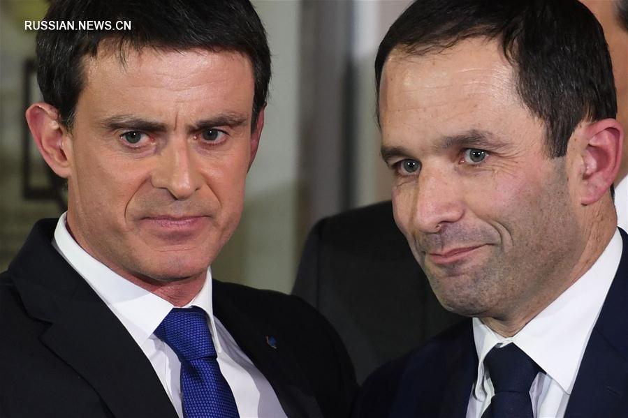 （外代一线）（12）法国前教育部长阿蒙爆冷赢得法国大选左翼初选 