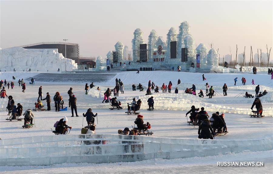 "Большой мир льда и снега" в Харбине 