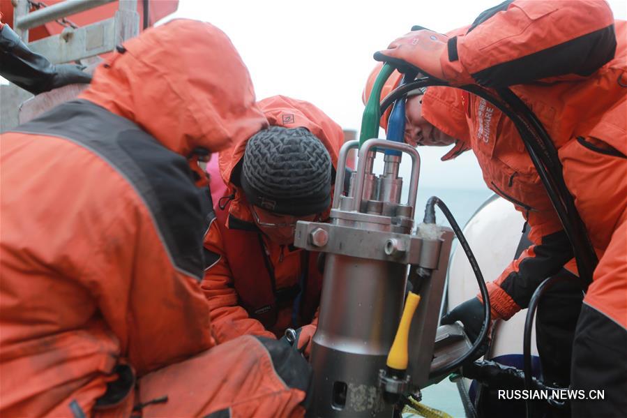 （图文互动）（4）中国南极科考队完成罗斯海区域高纬度断面调查