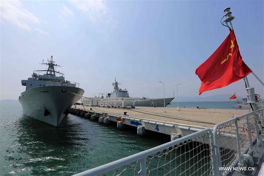 （图文互动）（5）中国海军南海舰队远海编队训练启航