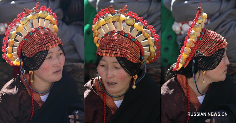 Удивительные головные уборы жительниц провинции Сычуань