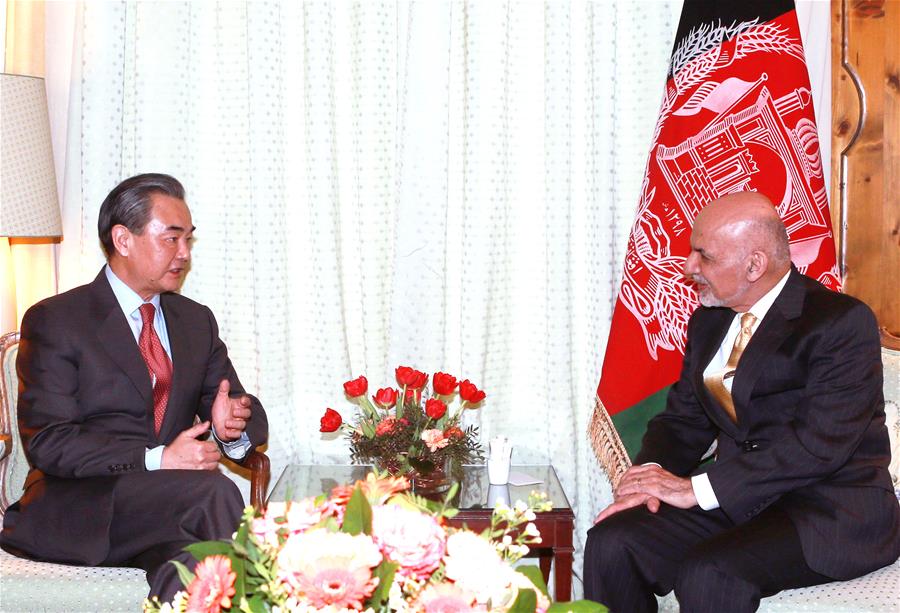 （XHDW）王毅会见阿富汗总统加尼