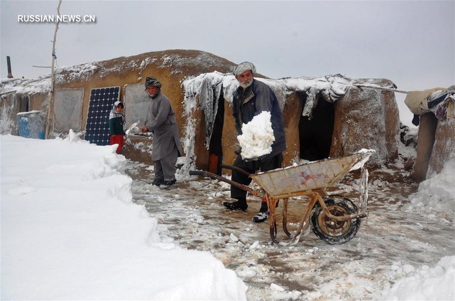 （国际）（3）阿富汗北部大雪极寒天气导致14人死亡
