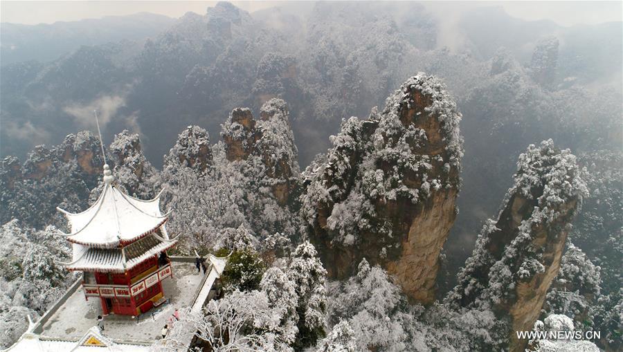 Весенний снег в Китае