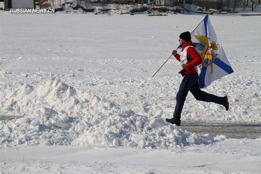 Ледовый полумарафон завершился во Владивостоке