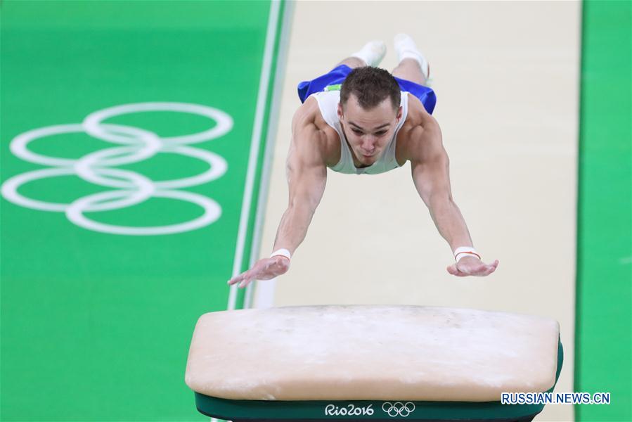 /Олимпиада-2016/ Украинский гимнаст завоевал серебряную медаль на Олимпиаде в Рио