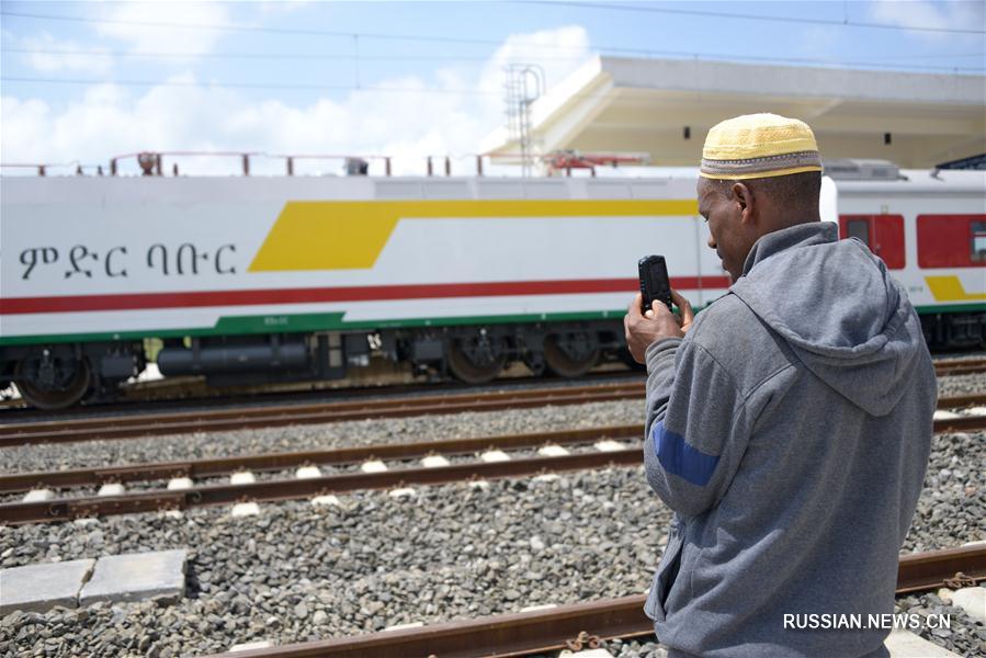 Китайские компании построили первую в Африке современную электрифицированную железную дорогу Аддис-Абеба -- Джибути