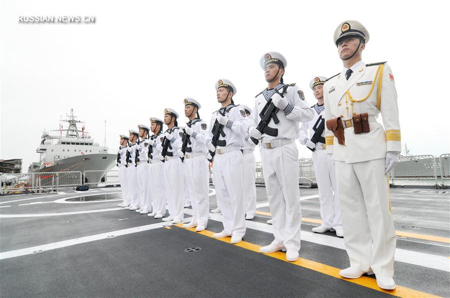 Китайские военные корабли прибыли с визитом в Малайзию