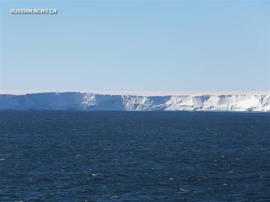33-я китайская антарктическая экспедиция побила рекорд приближения к Южному полюсу по морю