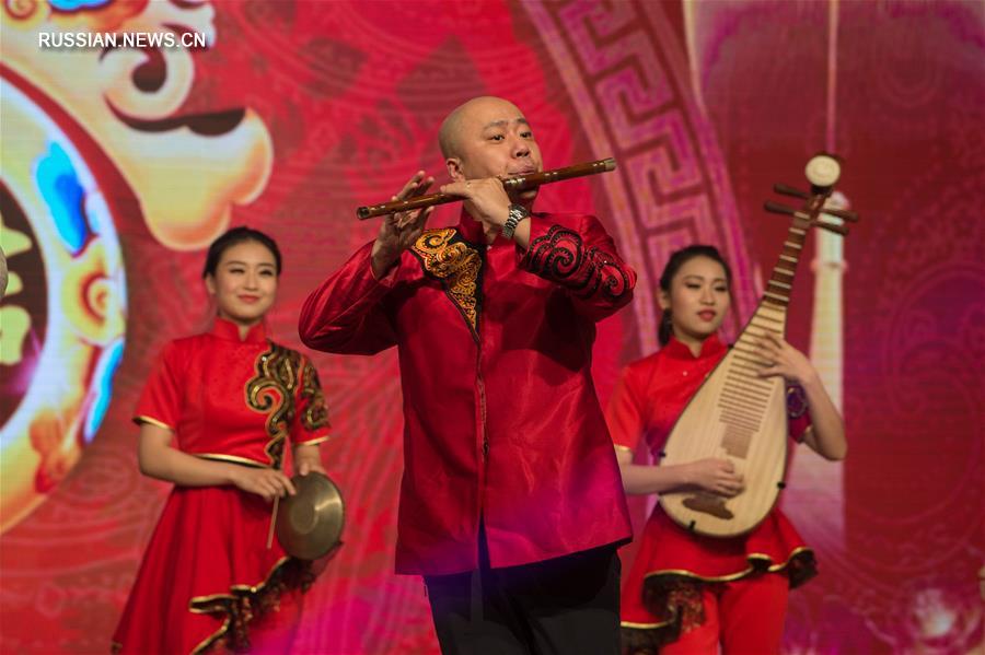 Концерт "Культурный Китай - всем миром встретим праздник Весны" в Джакарте