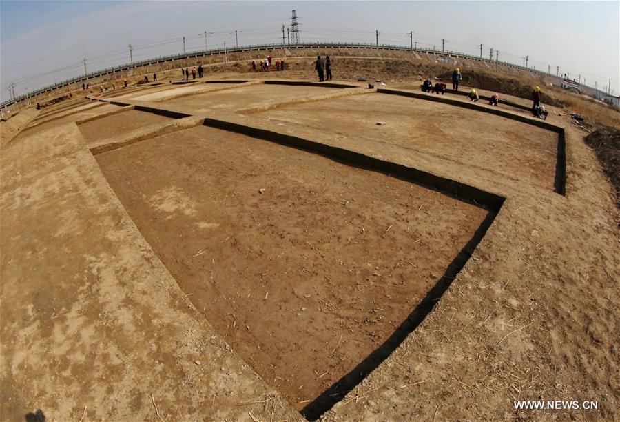 Второй этап работ начался на раскопках древнего поселения Хайфэн в провинции Хэбэй