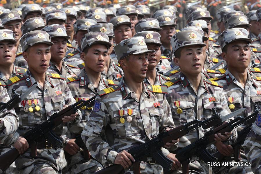 （国际）（6）朝鲜举行阅兵式