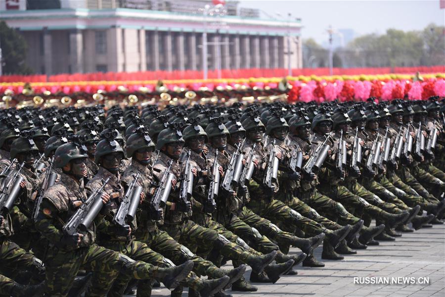 （国际）（7）朝鲜举行阅兵式