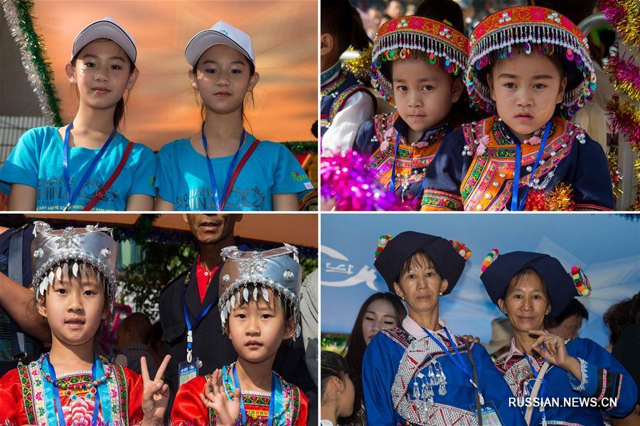 В уезде Моцзян проходит 13-й Китайский международный фестиваль близнецов