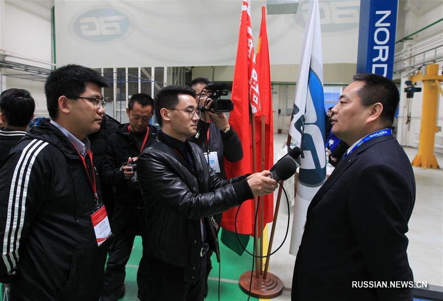 Китайские журналисты побывали на совместном белорусско-китайском предприятии "БелДжи"