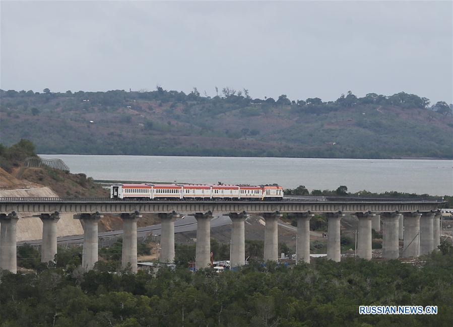 Китайская техника на кенийской железной дороге 