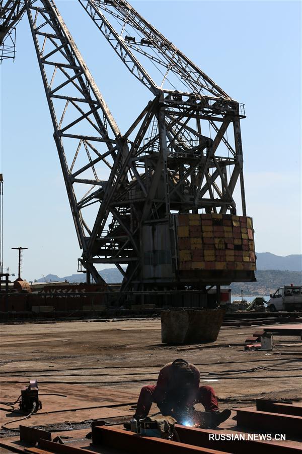 Порт Пирей -- жемчужина морского Шелкового пути