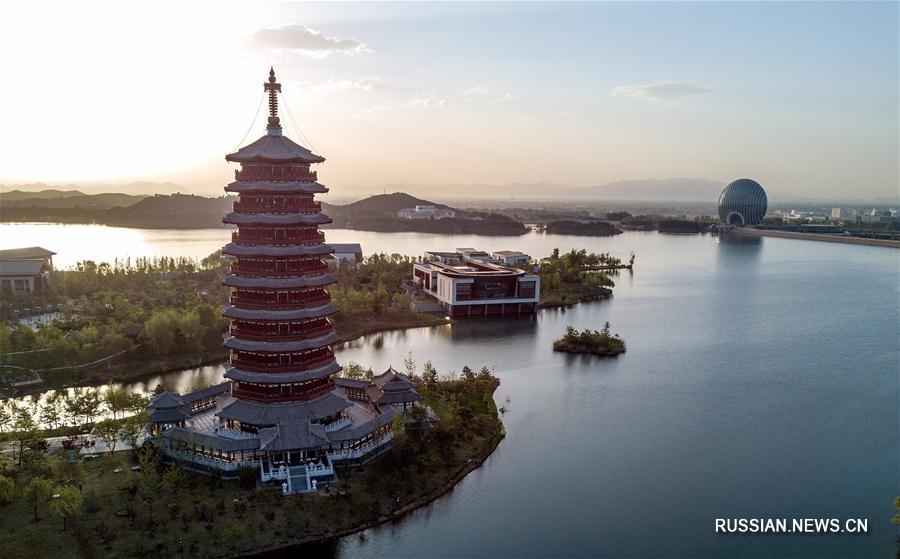 Озеро Яньци в Пекине