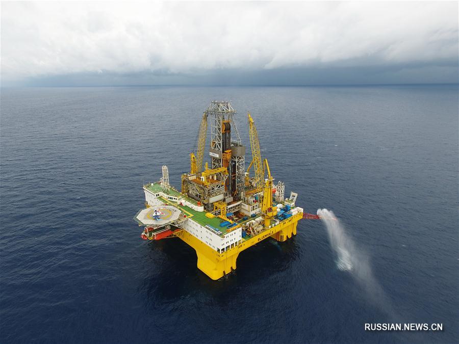 Китай успешно провел первую опытную добычу гидратов природного газа в морской акватории