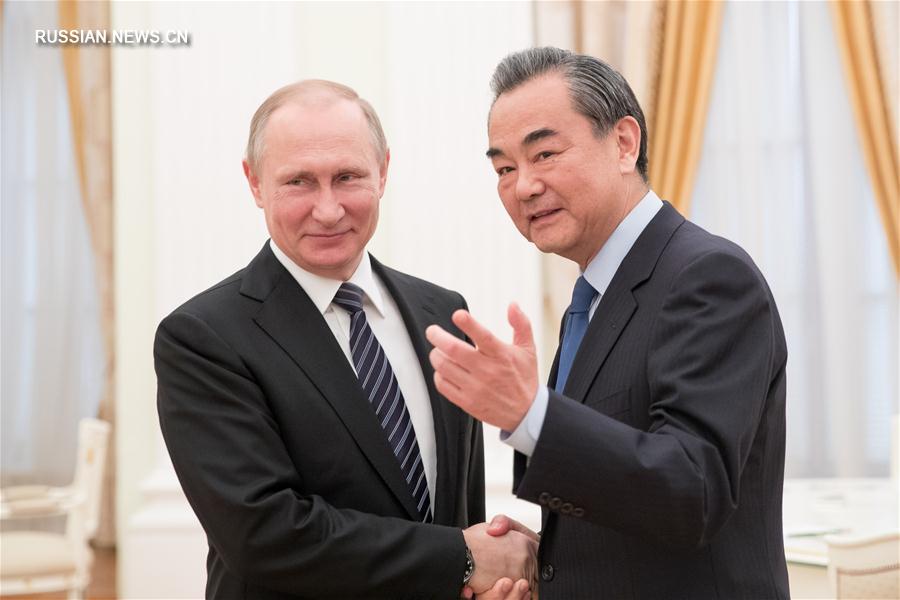 （XHDW）俄罗斯总统普京会见王毅