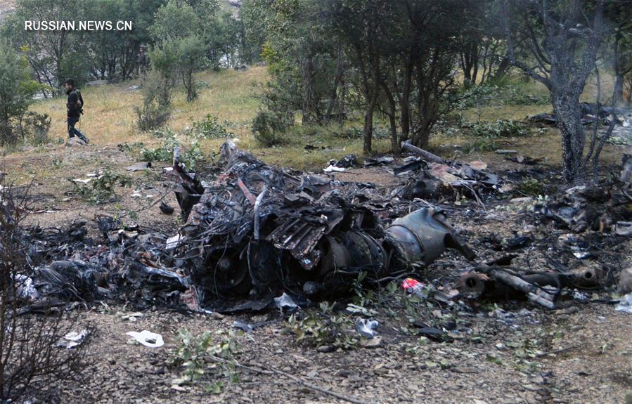 （国际）（1）土耳其一架军用直升机坠毁13人死亡