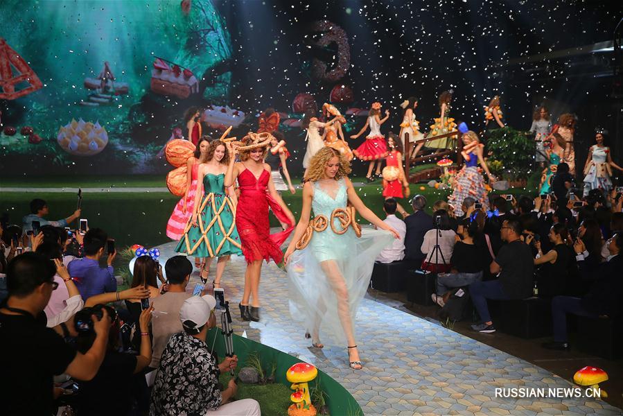 Модное "хлебное" шоу в Пекине
