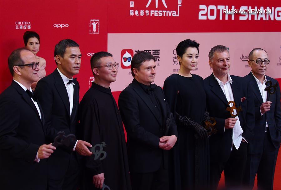 Открытие 20-го Шанхайского международного кинофестиваля