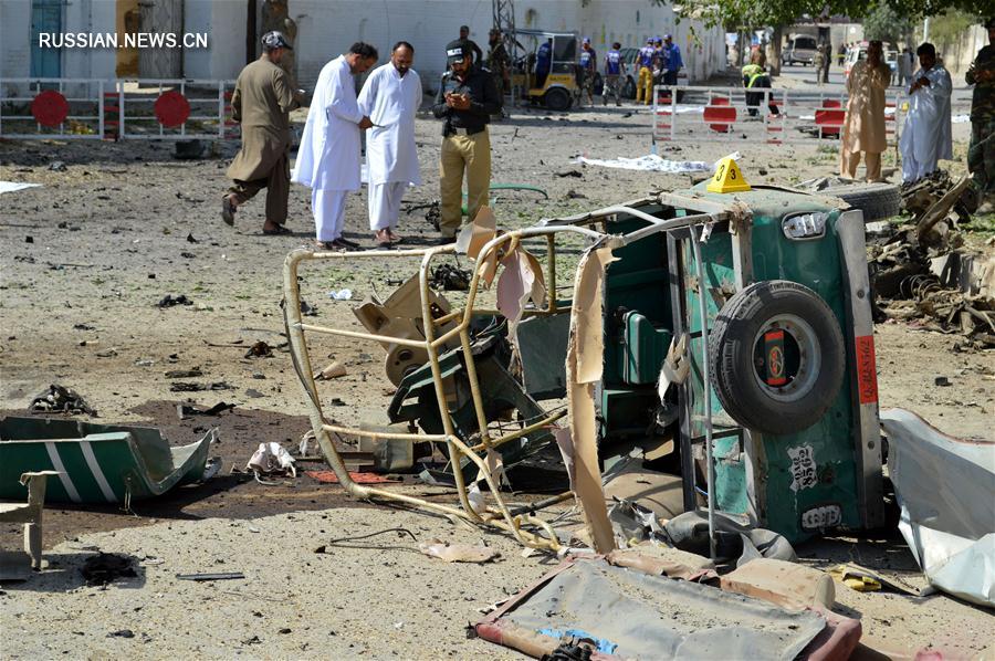 （国际）（4）巴基斯坦奎达发生爆炸袭击事件