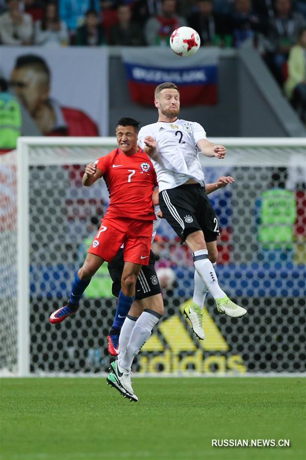 Футбол -- Кубок конфедераций ФИФА 2017: Германия -- Чили