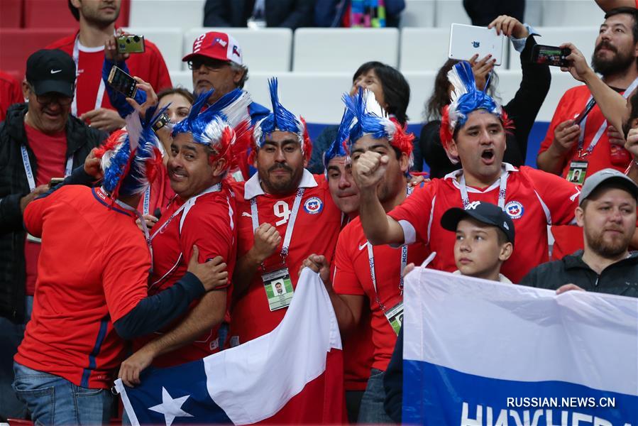 Футбол -- Кубок конфедераций ФИФА 2017: Германия -- Чили