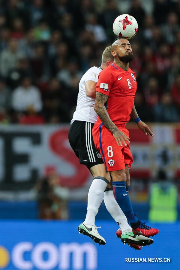 Футбол -- Кубок конфедераций ФИФА 2017: Германия -- Чили