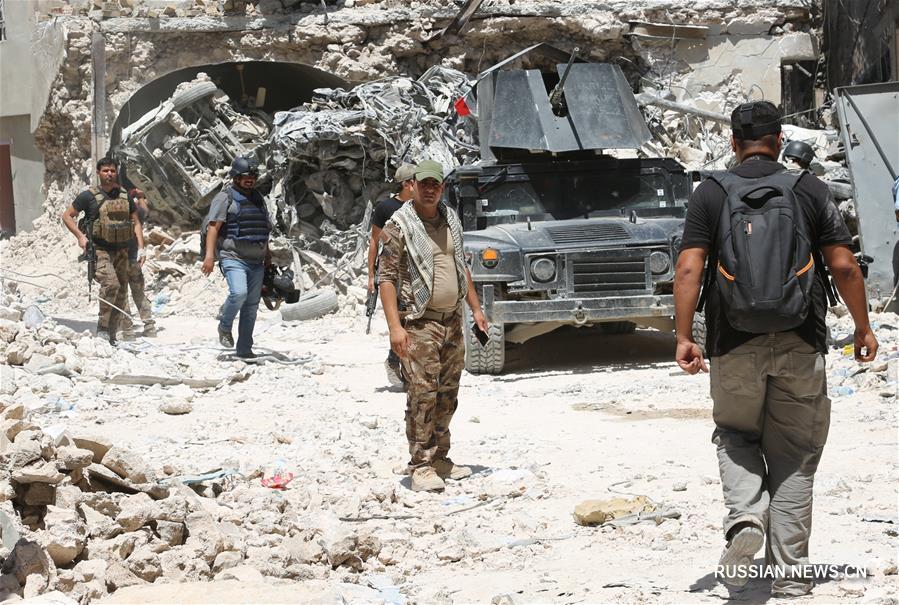 ВС Ирака освободили мечеть Ан-Нури в Мосуле 