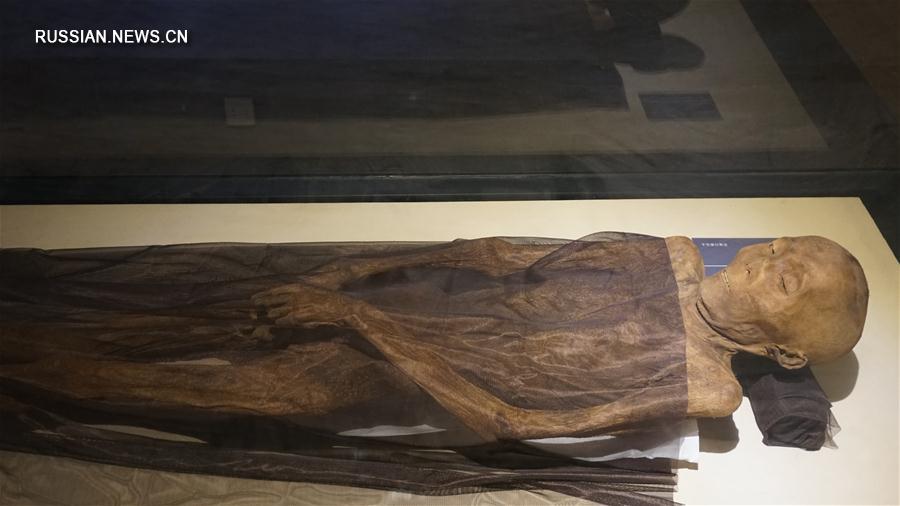 В Китае на древнем Шелковом пути обнаружена хорошо сохранившаяся мумия 