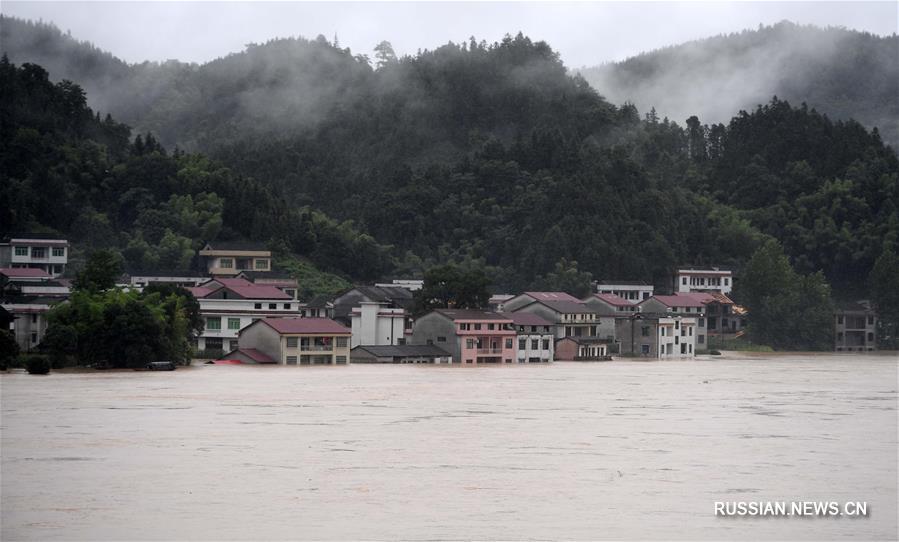 Сильные ливни стали настоящим бедствием для провинции Хунань