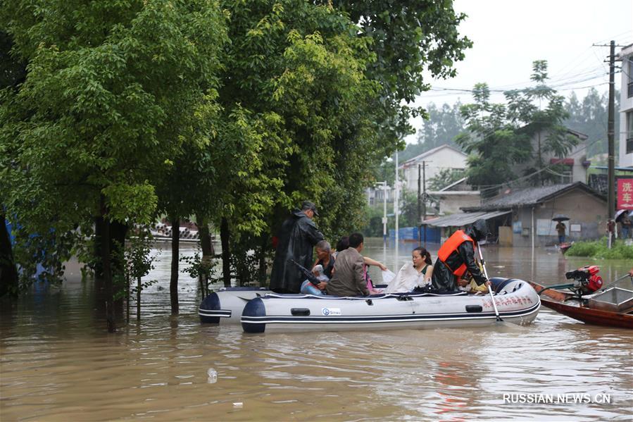 Сильные ливни стали настоящим бедствием для провинции Хунань
